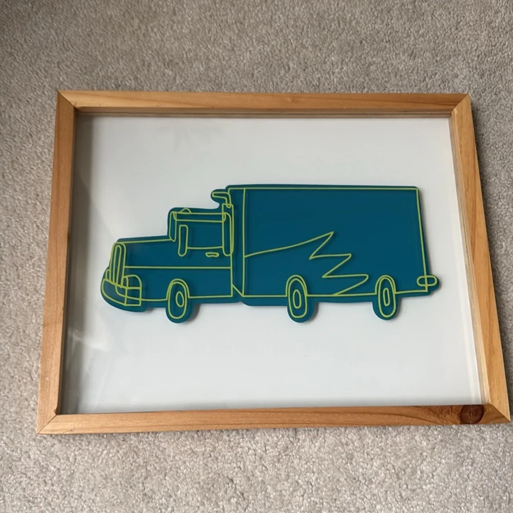 Pillowfort Wall Decor 2-Pack Car and Truck